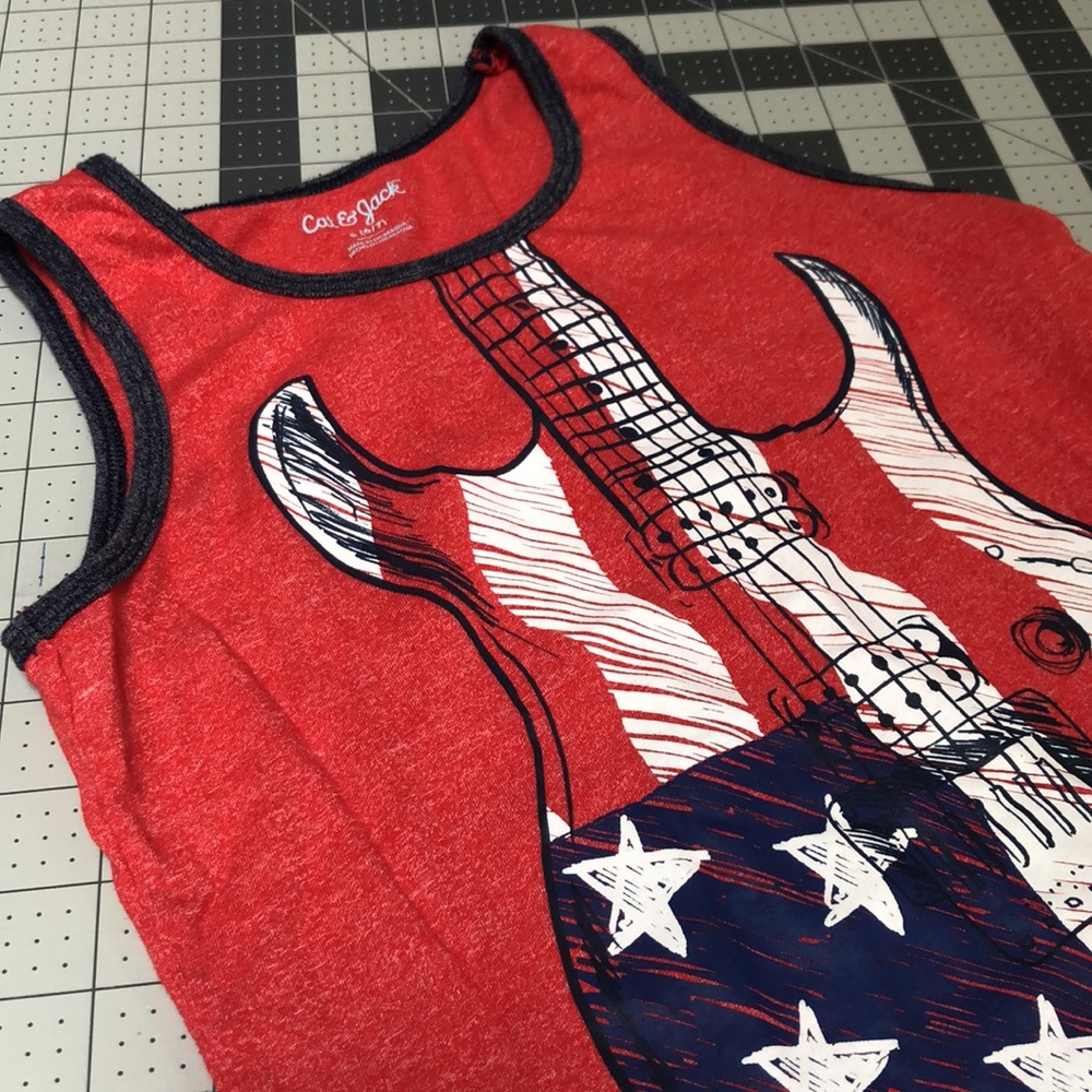 Boys Cat & Jack American Guitar Tank